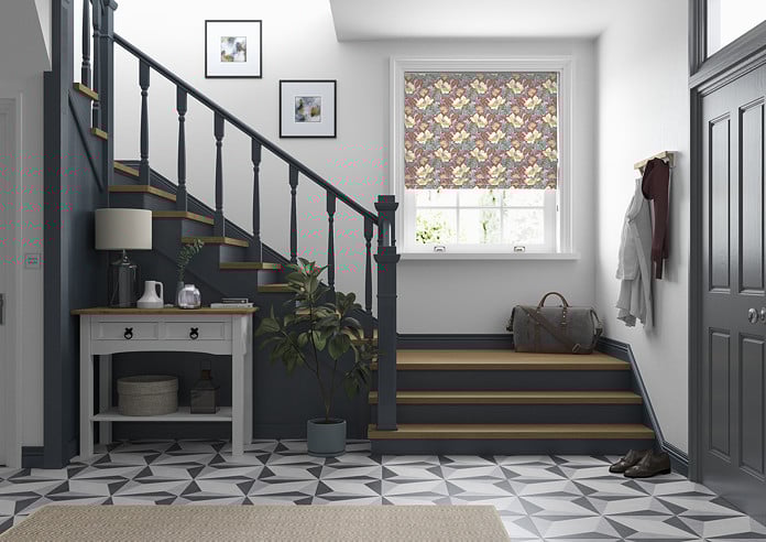 Art Deco, Cherry - Twist&Fit Roman Blind - Image 5